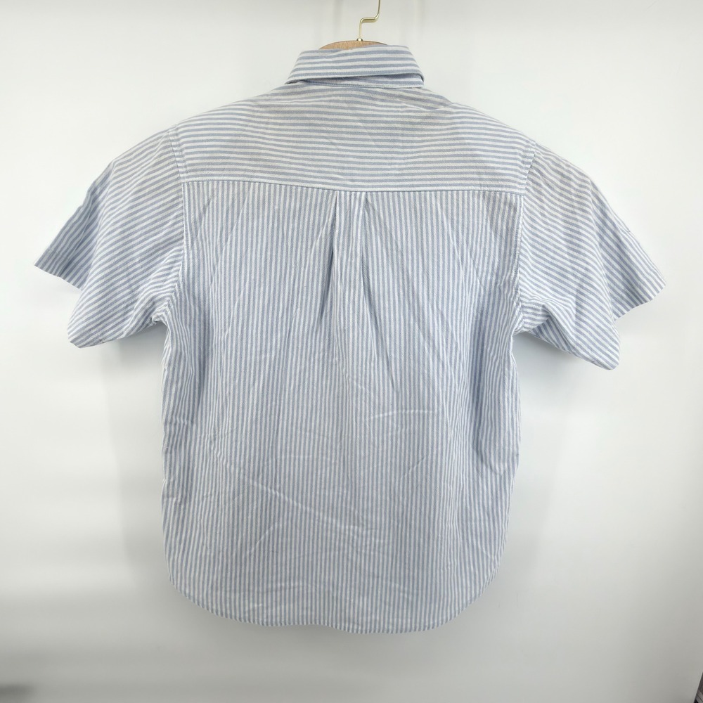 Vintage Western Connection Embroidered Shirt Women Large L Blue Striped Cotton - Picture 2 of 4